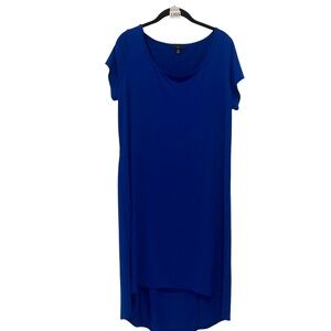 Plus Size, Bright Blue, Ellos Knee Length Dress, Office Wear, 14/16, Royal Blue